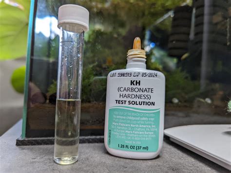 kh carbonate hardness test solution|high carbonate in fish tank.